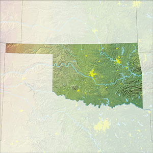 Map of Oklahoma