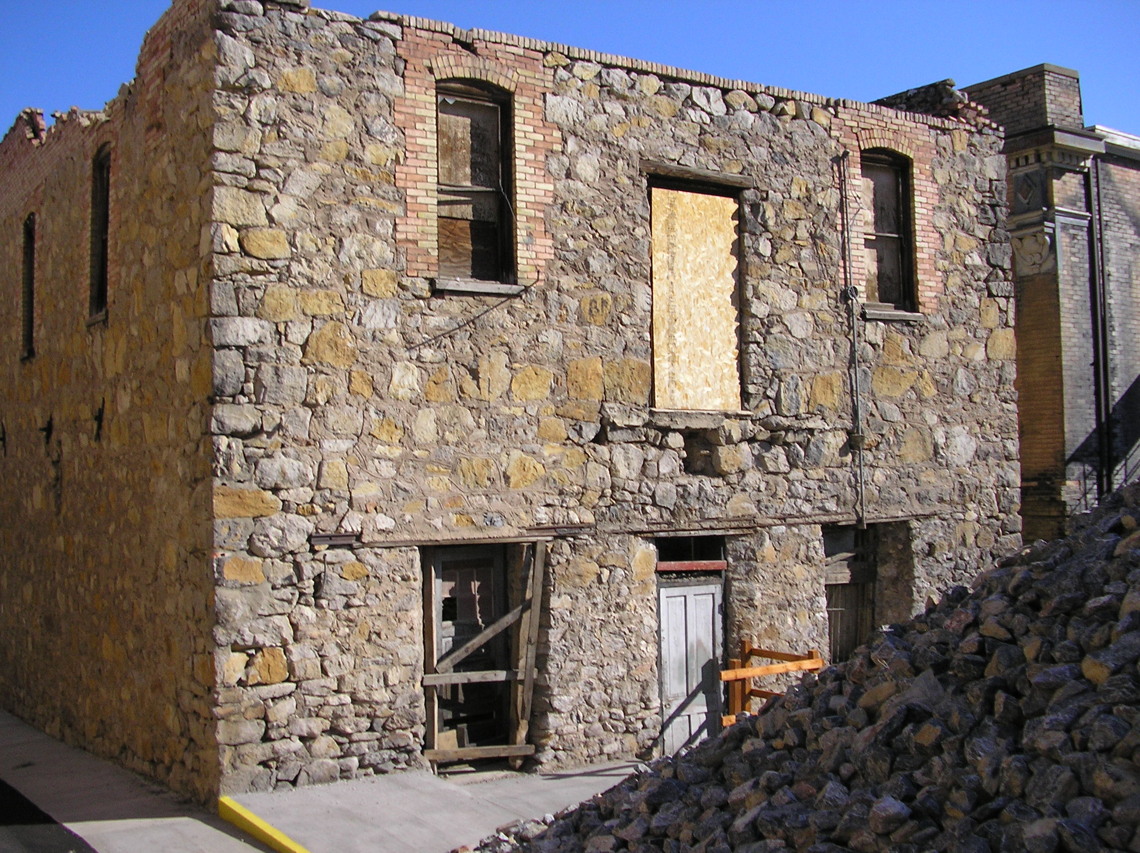 Back of Shea Building- Pre Construction