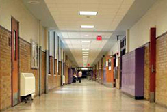 school hallway