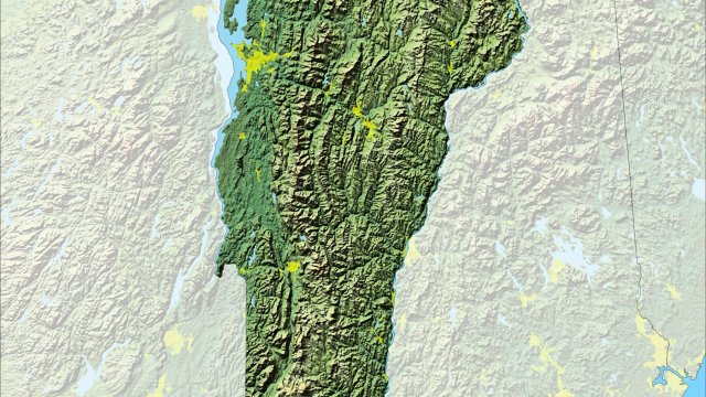 Map of Vermont