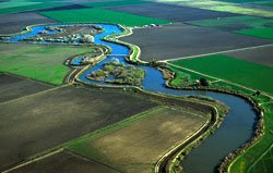 The Delta waterway used as an example of alignment