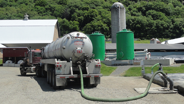 photo of tanker truck