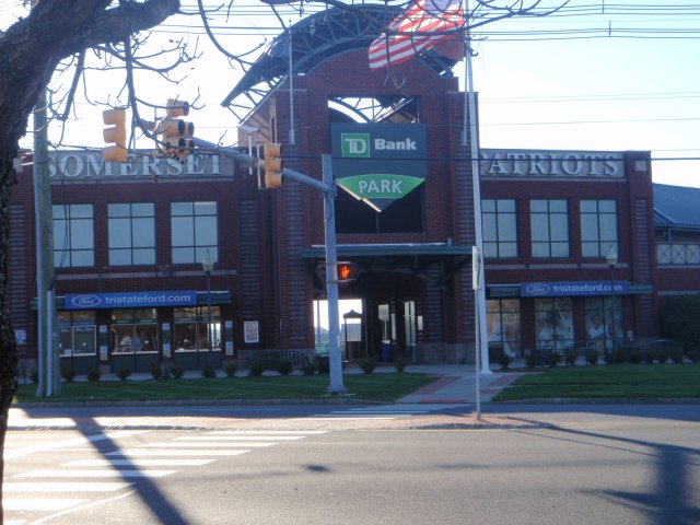 Minor league baseball park now at the site