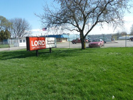 Entrance to the LORD Corporation, Saegertown Operations facility