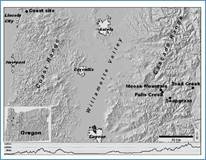 Permanent EPA monitoring sites from Coast to Crest in Oregon.