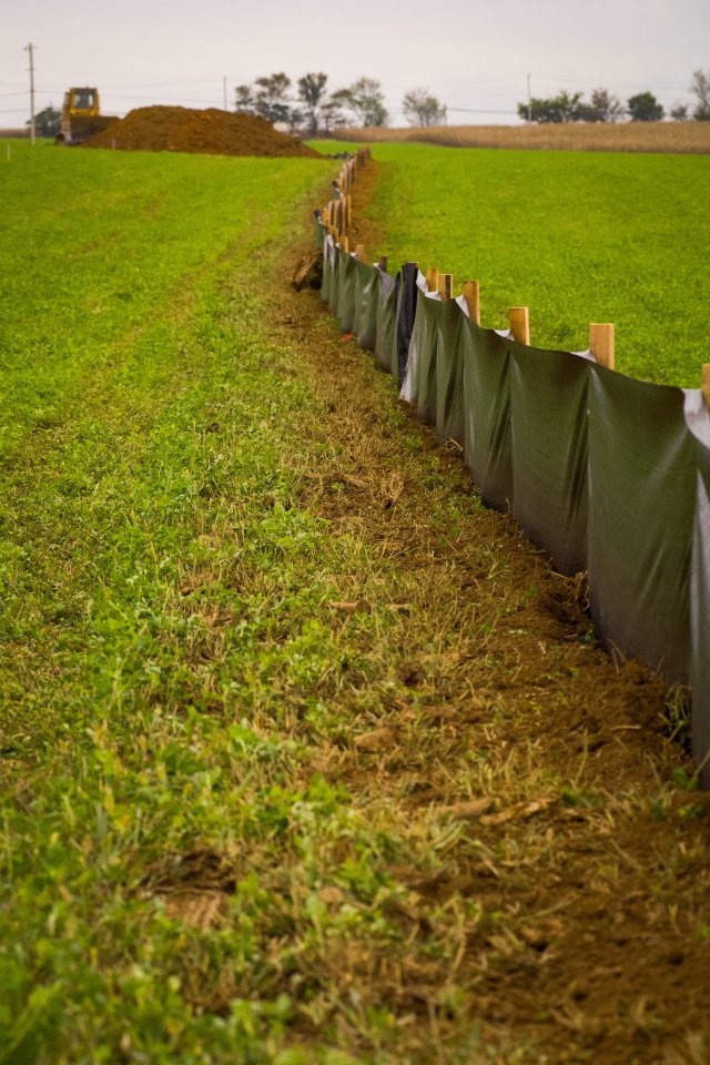 Construction berm