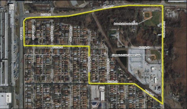 Watco Soil Sampling Area Map