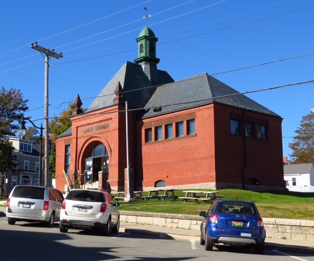 Peavey Library in Eastport, Maine