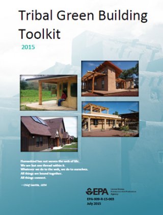 Cover of the Tribal Green Building Toolkit PDF