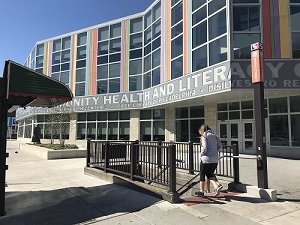 Community health center and library in Philadelphia