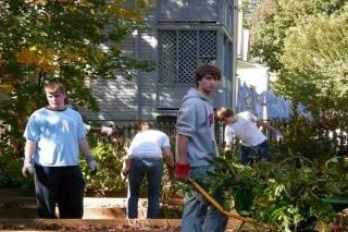 Crownbrook Greenhouse &amp; Children's Community Garden - Before