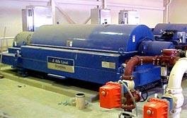 Centrifuge at Water Quality Treatment Center