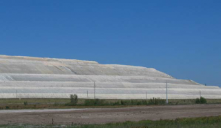 phosphogypsum stack