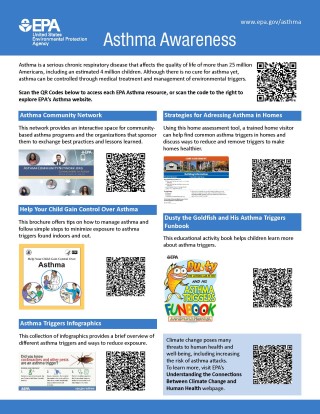 image of Asthma Resources One-Pager