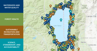 Lake Tahoe Environmental Improvement Program (EIP) Project Tracker