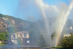 Water Main Break-Aging Water Infrastructure