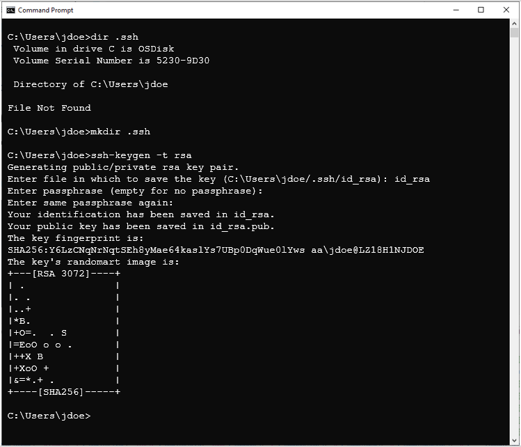 Setting up an ssh key so RSIG3D can view remote a remote CMAQ file