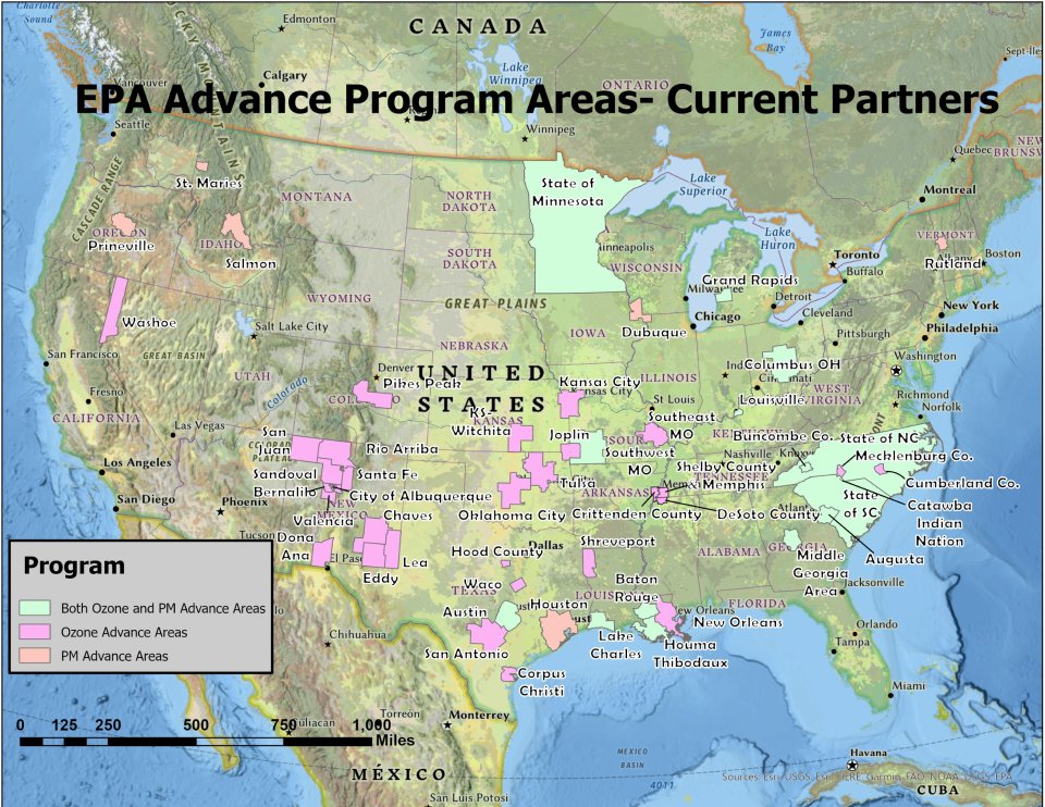 map of areas