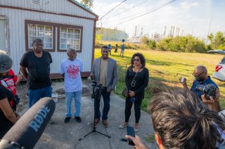 Administrator Regan meeting with community members in Louisiana during the Journey to Justice