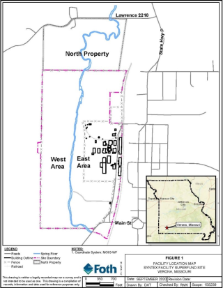 Site location map