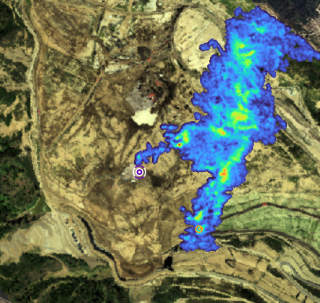 Aerial Survey of Landfill