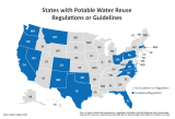 Map of Potable Reuse Regulations or Guidelines